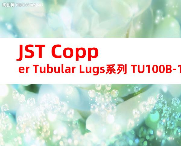 JST Copper Tubular Lugs系列 TU100B-10无焊端子产品规格书